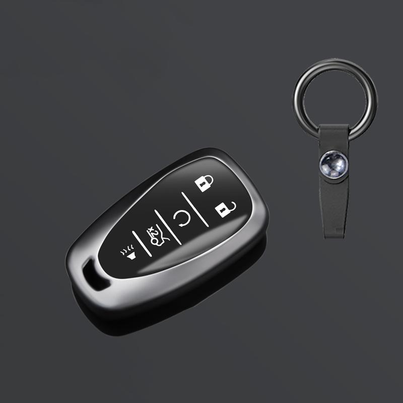 ТПУ Чехол-оболочка для корпуса брелока автоключей Chevrolet Chevy Malibu Camaro Cruze Traverse Spark Equinox Sonic Volt Bolt Аксессуары