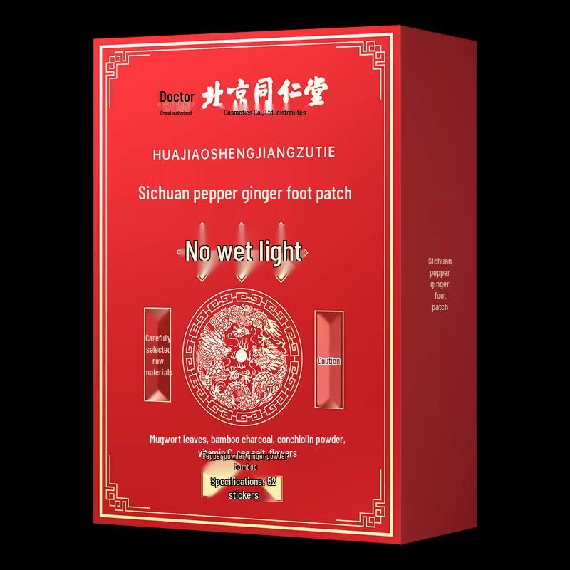 TRT Royal Artisan Sichuan Pepper & Ginger Foot Patches