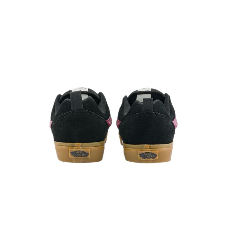 Vans Knu Skool Low Top Skateboard Shoes Unisex Black Sneakers VN000D6CBMV