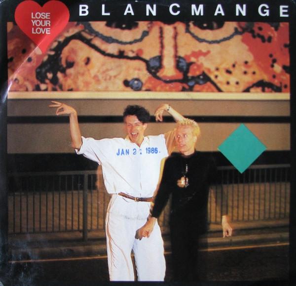 7-дюймовая пластинка BLANCMANGE Lose Your Love LDS221 London Records 1985 Канада Танцевальная Электроника Б/у