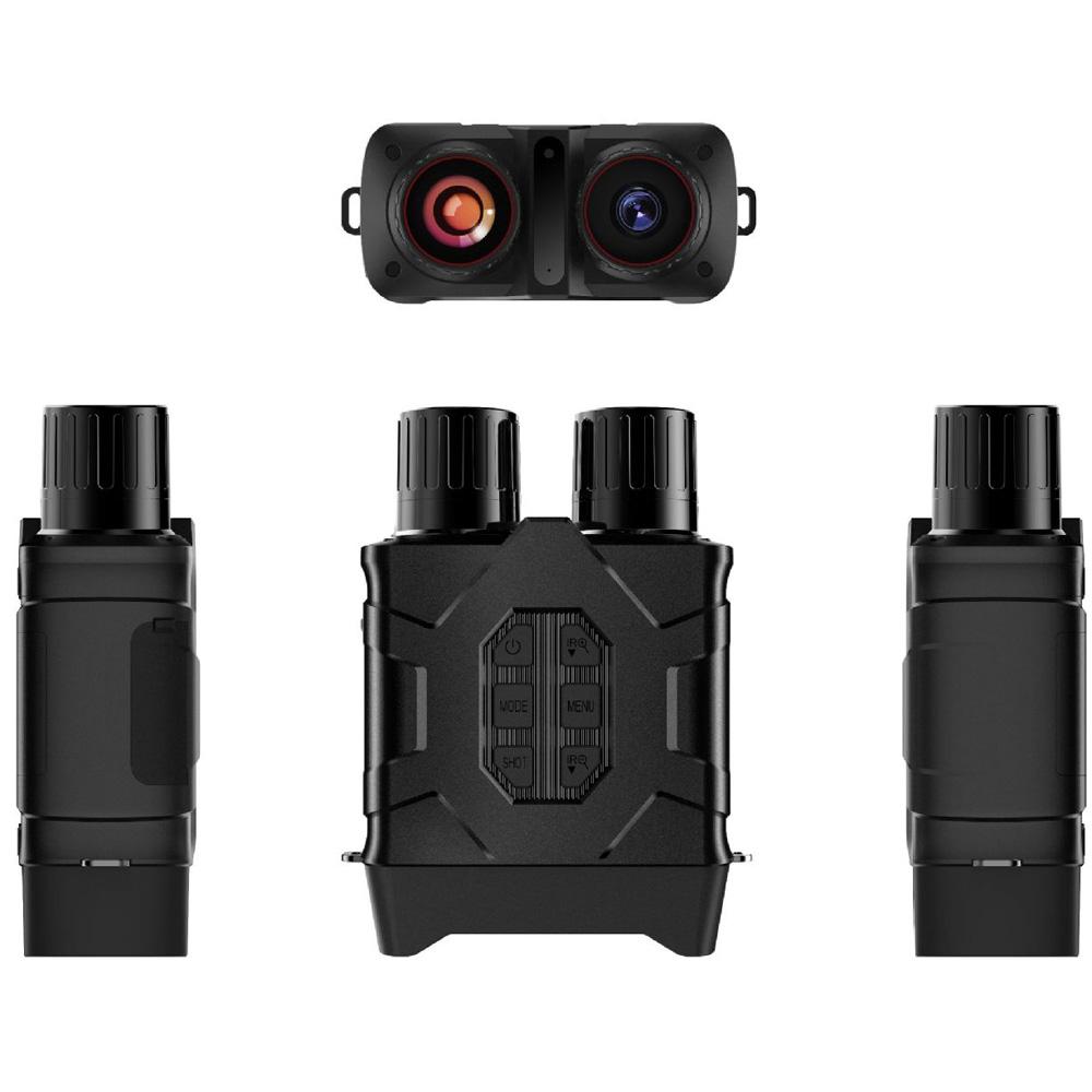 4-дюймовый большой экран, 5K, очки ночного видения, 10-кратный цифровой зум, инфракрасный WiFi-бинокль
