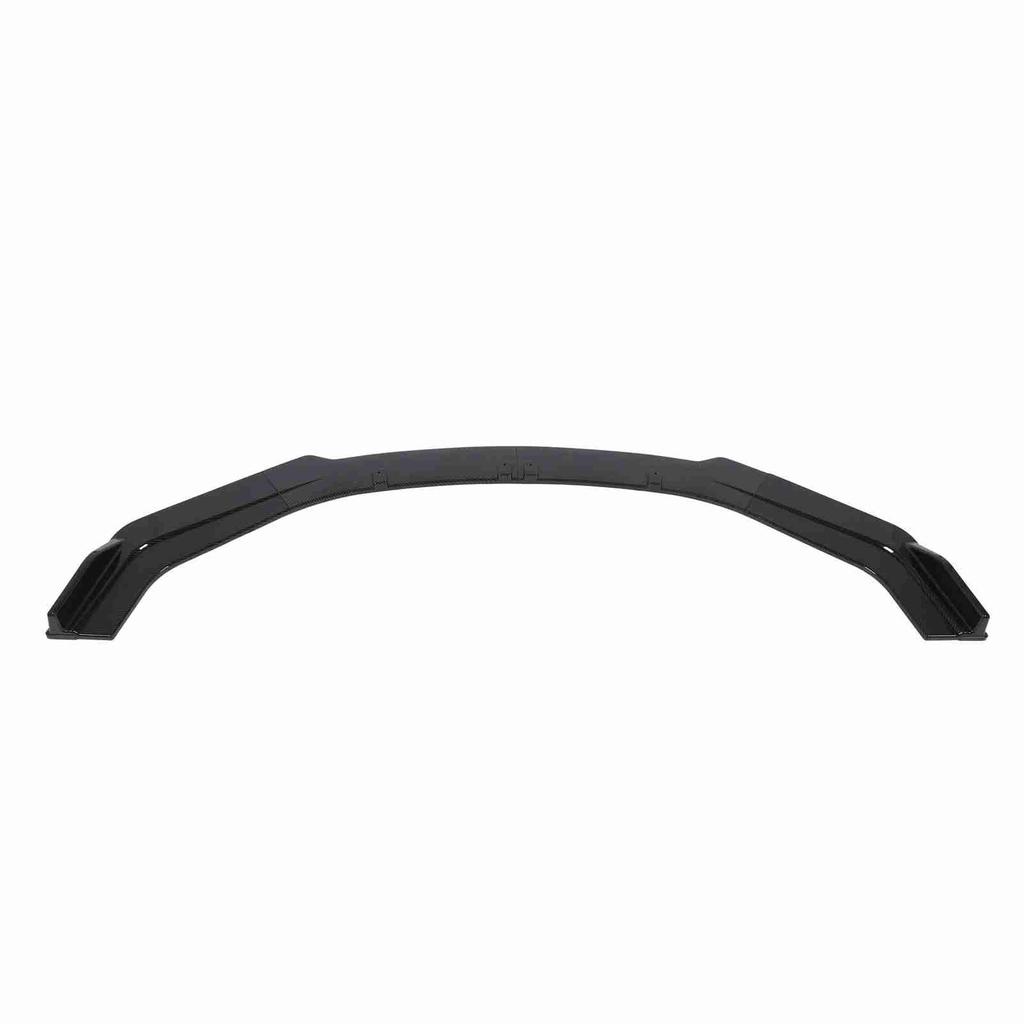 4 Piece Bumper Lip Splitter Spoiler Carbon Fiber Pattern Rugged Front Bumper Lip Diffuser Universal for Car