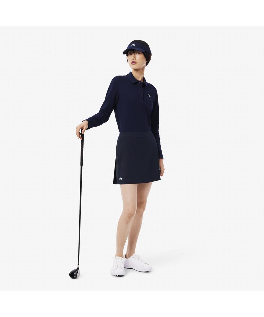 Lacoste Women'S Golf Asymmetrical Skirt Jf8571-55N 423