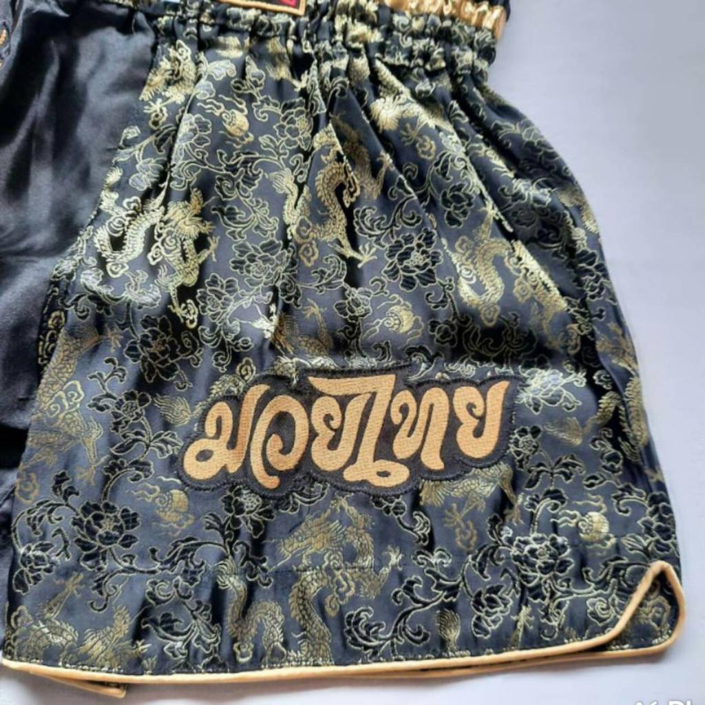 Шорты для тайского кикбоксинга, муай-тай, боксерские шорты для ММА, атласные 2 для тренировок по боевым искусствам 2