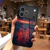 Bianhai Двухсердечный узор 2D Чехол для телефона для iPhone 17 16 15 14 13 12 11 X XR XS Max Pro 8 plus Стеклянная защитная крышка