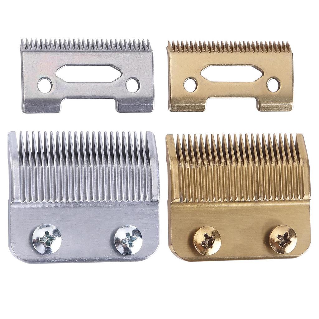 Wahl Hair Clipper Set: Stainless Steel Fixed & Ceramic Moving Blades for Barber Accessories & Oil Head Fade.