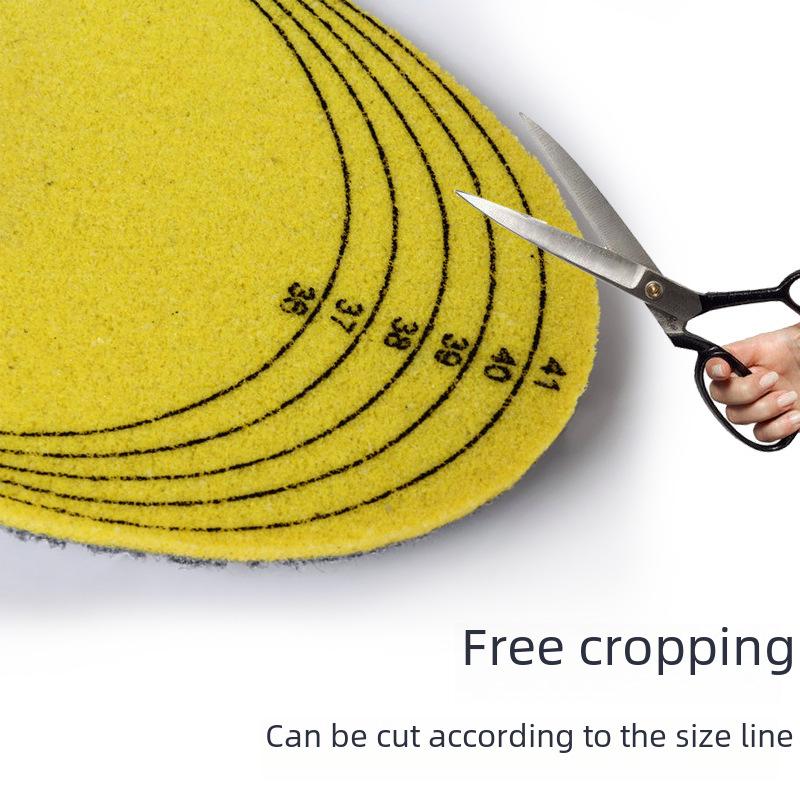 High Elastic EVA Arch Support Cushioning Insole - Breathable Sports Design