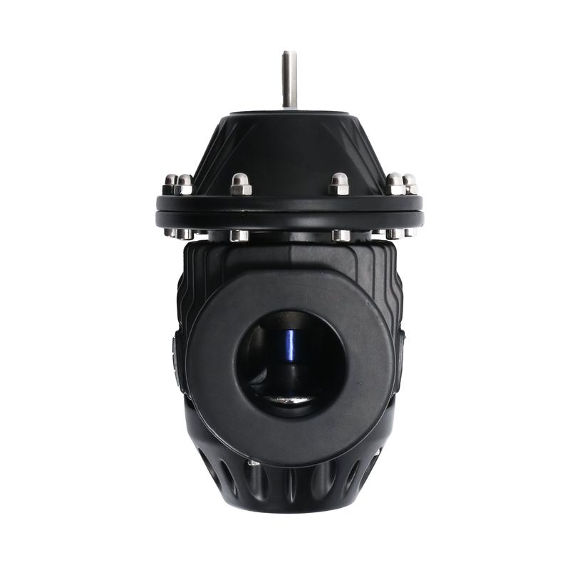 Universal SQV SSQV Turbo Blow Off Valve Bov With Adapter Flange IV 4 Black/Silver