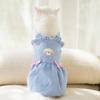 Corduroy Princess Style Dog Skirt Autumn Winter Cat Warm Sling Skirt Teddy Bear Pet Cat Clothes Cat Clothes Cat Dress