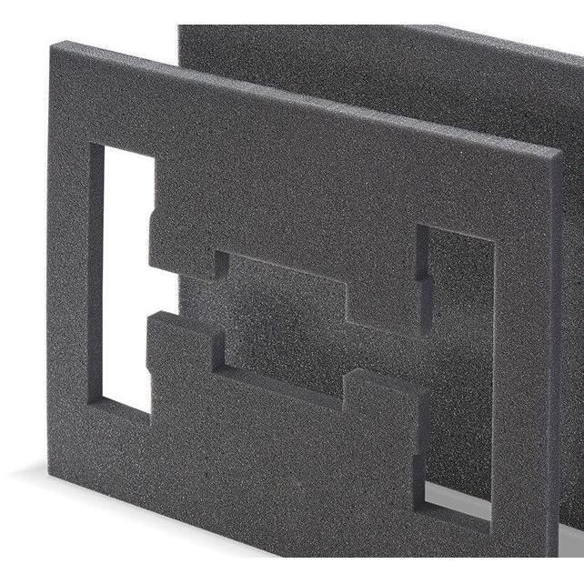 Insert en mousse - TOOD - 2 pièces - Pour coffret professionnel - Emboîtable - 40x30x4 cm
