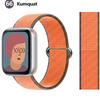 2 шт. Ремешки Для Apple Watch Band 44 мм 40 мм 45 мм 46 мм 42 мм 49 мм 41 мм Нейлоновый петлевой браслет iwatch Серия 10 9 8 7 6 5 3 se ultra 2