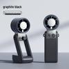 Portable USB Mini Fan with Digital Display, Long Battery Life, Foldable Design, and Strong Cooling for Outdoor Use.