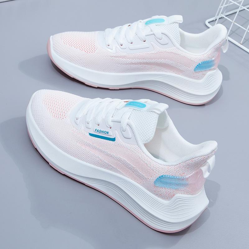 Summer New Luxury Casual Versatile Running Single Shoes High Quality Women Mesh Sports Shoes Vulcanize Women Sneakers