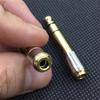Jack 3.5 To 6.35 Audio Adapter 6.5mm To 3.5mm Jack Converter Male To Female Connector Gold Plating Headphone Microphone AUX Plug