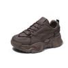 Brown Daddy Shoes Women's New Spring and Autumn All-Match Thick Bottom Increased Ins Fashion Hong Kong Style Leisure Sneaker