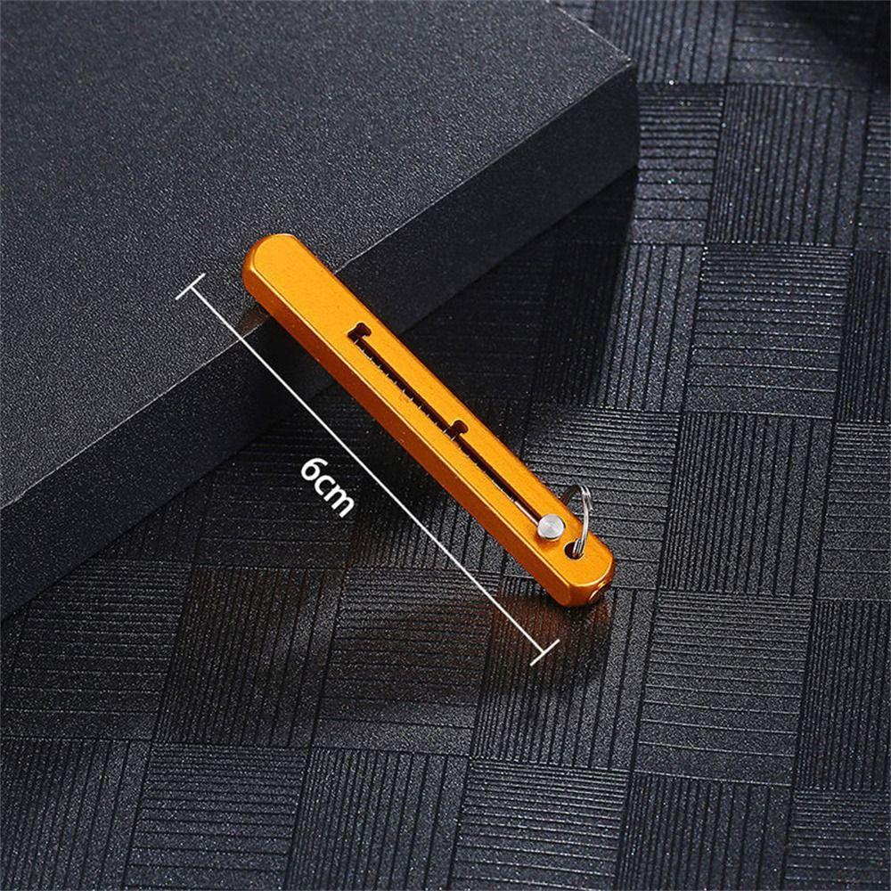 Telescopic Titanium Toothpicks Push-pull Fruit Toothpick Convenient Metal Toothpick Camping Tool