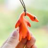 4Pcs Roast Duck Car Pendant Color Changing Duck Swing Ornament UV Temperature Indicator Cute Rearview Mirror Pendant Home Office Decor