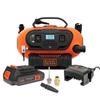 Проводной или беспроводной компрессор-насос - BLACK+DECKER - BDCINF18N-QS - 18 В - 11 БАР/ 160 PSI - без аккумулятора