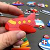 1 Set PVC Fridge Magnet Cars for Children Kids Early Education Toys Cute Magnets for Refrigerator Decor Magnetic Cartoon Vehicle