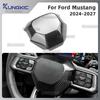 Накладка на руль из углеродного волокна для Ford Mustang 2024 2025 2026 2027 LHD RHD