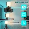RGB Fill-in Light USB Charging Camera Flash Lamp for Canon/Nikon/Sony Live Broadcast
