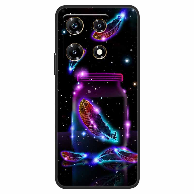 Чехол для Infinix Note 30 Pro 30i, бампер из ТПУ, задняя крышка для Infinix Note 30 4G 5G, защитный чехол Coque Fundas Note30i, черный крайние случаи