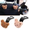 Car Seat Back Cartoon Children Plush Hook Storage Finishing Multi-functional Interior Accessories Decoration Bracket A7W6