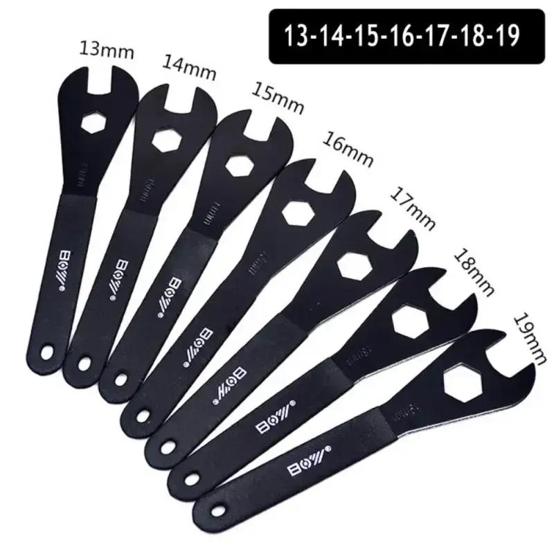 2mm motorcycle wheel cone wrench 13/14/15/16/17/18/19mm open cone wrench motorcycle wheel pedal maintenance tool