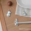 Moomin Series Chopstick Rest Moomin and Friends 5 Types Tin [Nousaku] - 100%
