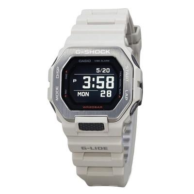 G-Shock G-Lide Цифровой Смартфон Link Серый Ремешок Из Смолы Кварцевые GBX-100-8 200M Мужские Часы