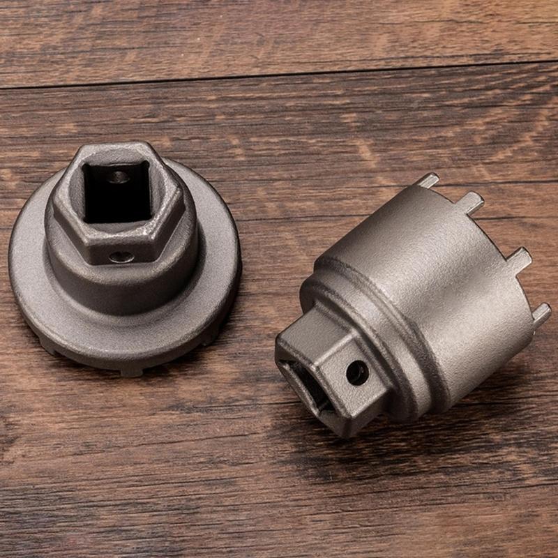 Bicycles Centre Shaft Socket Tool Bicycles Bottom Bracket Removal Sleeve Tool Splines Eight Tooth Centre Shaft Sleeve