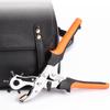 Professional Leather Hole Puncher Leather Punch Tool for Belts Watch Bands Handbag Straps Leather Hole Puncher for Craft