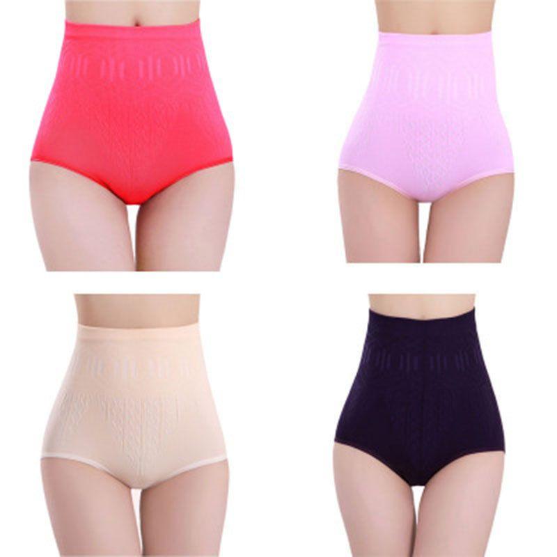 Женские бесшовные трусы-боди с высокой эластичностью, высокой талией и контролем живота для безупречного силуэта
