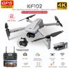 KF102 Дрон GPS 4K Подвес HD Камера WiFi FPV Бесколлекторный Складной RC