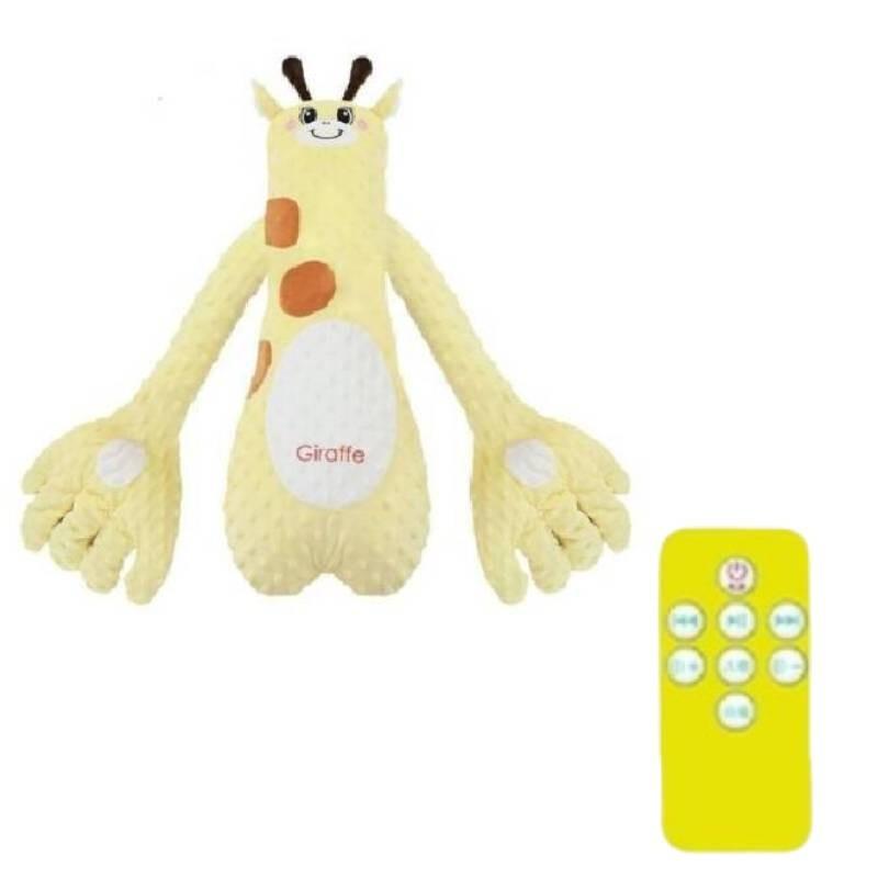 Мультяшный Жираф Зайчик Детская Плюшевая Подушка Интерактивное Прикосновение С Музыкой Успокаивать
