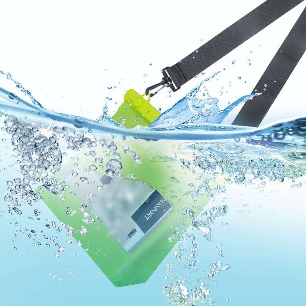 Adjustable Shoulder Strap Waterproof Shoulder Bag PVC Crossbody Bag The Water-sprinkling Festival