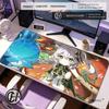 HYBXAXC Коврик для мыши Нахида Genshin Impact Большой игровой коврик для мыши Заблокированный край Утолщенный Стол для клавиатуры компьютера Настольный коврик