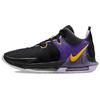 Мужские кроссовки LeBron Witness 7 Lakers фиолетово-черные университетское золото DM1123-002