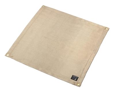 Captain Stag UG-3300 Лист для костра, 80x80см, Жаростойкий до 700°C, Стекловолокно, Бежевый