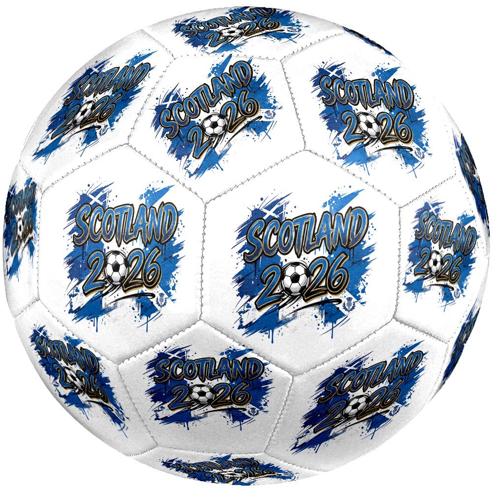 Scotland 2026 Soccer Event Soccer Ball Size 5 Football Machine Sewn Outdoor Training and Matches Ideal for Soccer Enthusiasts