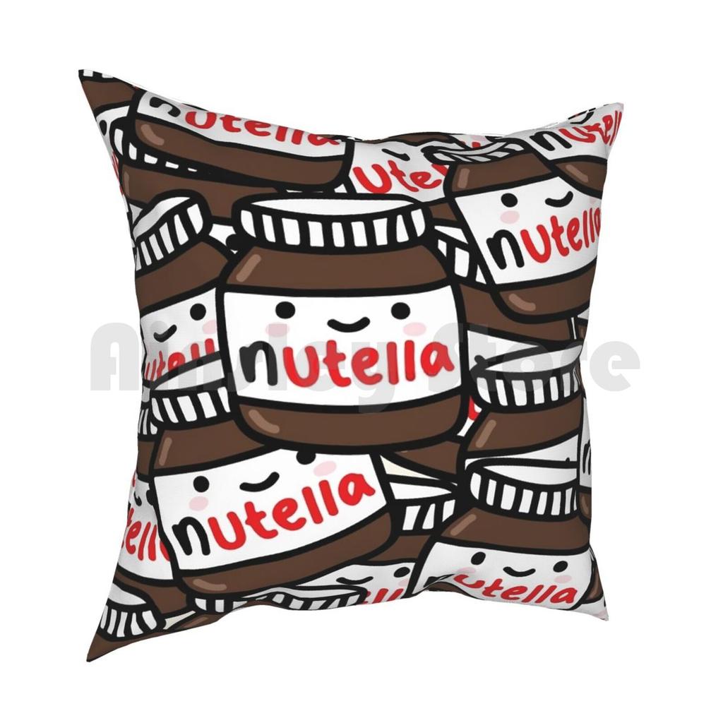 Милая наволочка с узором Nutella, напечатанная, для дома, мягкая, чехол для подушки DIY, Funcases, Fun Cases, ogo, Ютуберы, Youtube, Tumblr, Джо