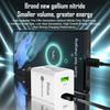 Сверхбыстрое зарядное устройство на нитриде галлия с QC3.0 + PD35W, штекер EU/UK/AU