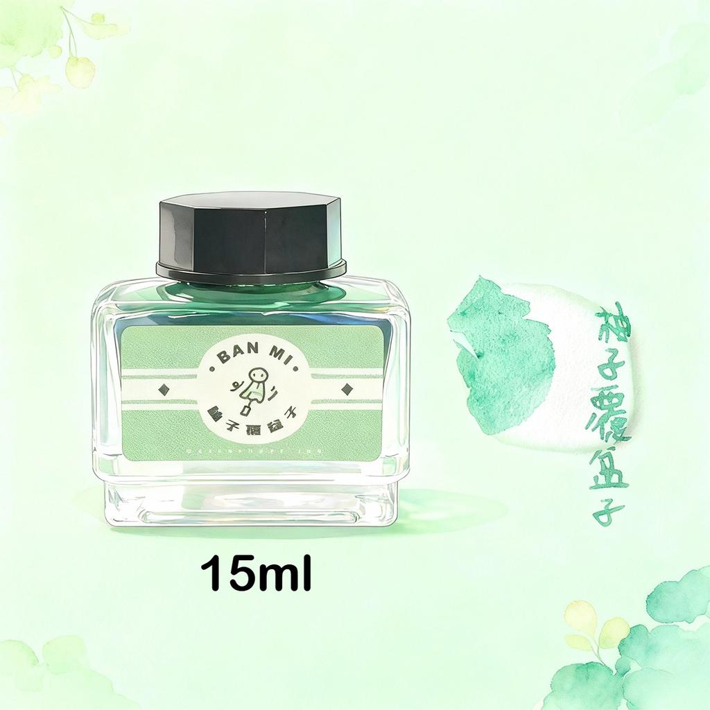 12 Macaron Colors Waterproof Fountain Pen Ink 15ml for Dip Pens Student Art Coloring Stationery Office School Supplies