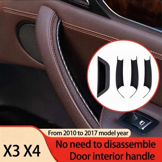 LHD RHD Car Interior Door Handle Panel Pull Cover For BMW X3 X4 F25 F26 2010 2011 2012 2013 2014 2015 2016