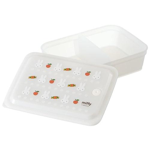 Skater Bento Box Ag+ Antibacterial Fluffy Packing Integrated 1 Tier 850ml Miffy PAS9AG-A