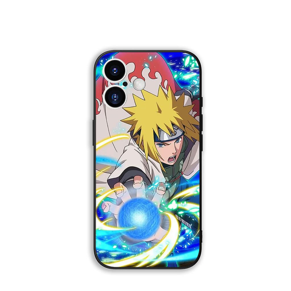 Phone Cover Anime Namikaze Minato Narutos Coque for Apple iPhone 16 15 14 Plus 13 12 Mini 17 Pro Max + ProMax 16E Air 16+ Case