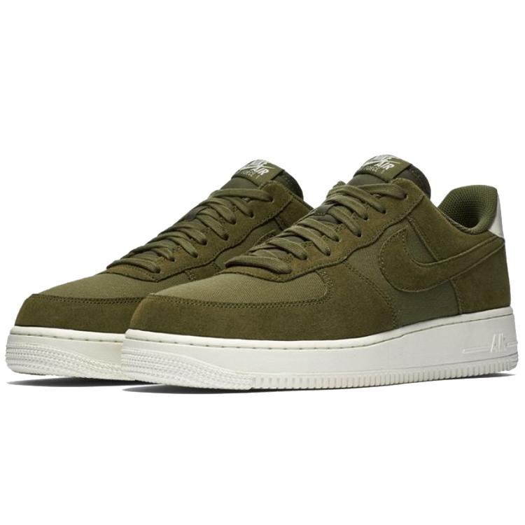 Nike Air Force 1 Low Замша Средний Оливковый AO3835-200