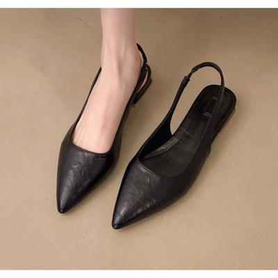 Мода Роскошь Элегантность Мода Патентная Кожа Острый Носок Женские Туфли Элегантные Сандалии на Низком Каблуке Повседневное Платье Уличный Стиль Обувь