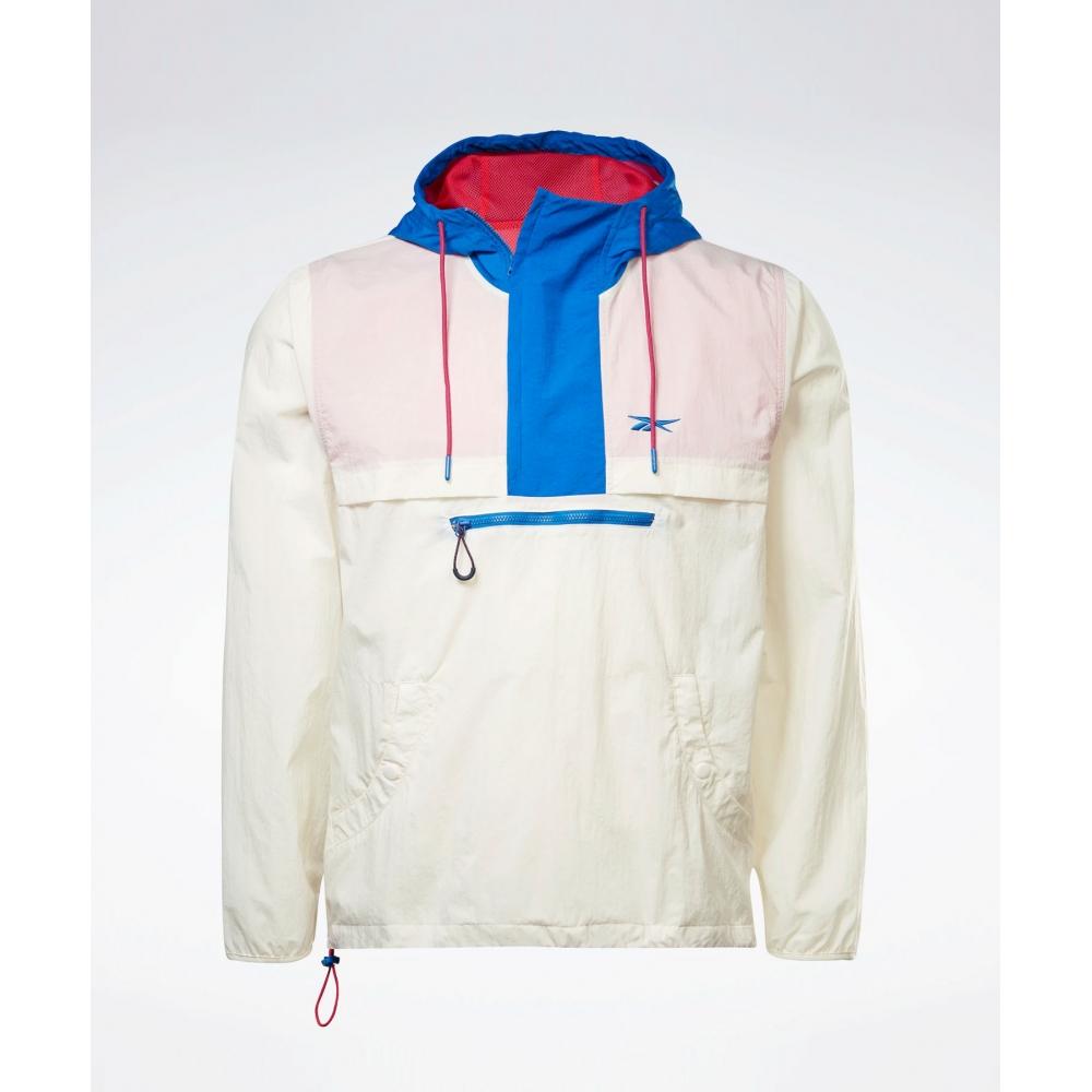 Reebok Легкий тканый анорак цвета слоновой кости Hg8904