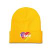 Likee App Logo Likee Сердце Радуга Граффити Вязаная Шапка Шапки Зимняя Шапка Теплая Модная Кепка Унисекс Женская